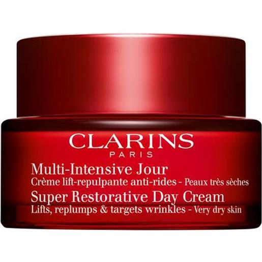 Clarins multi-intensive jour - crème lift-repulpante anti-rides peaux très sèches 50 ml