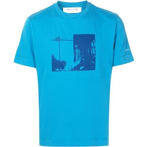 1017 ALYX 9SM t-shirt con stampa - blu