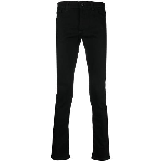 Marcelo Burlon County of Milan jeans slim con stampa - nero