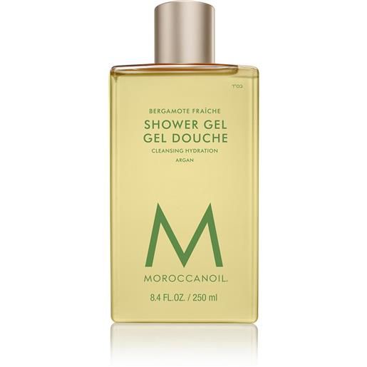 Moroccanoil shower gel bergamote fraîche 250ml bagno e doccia