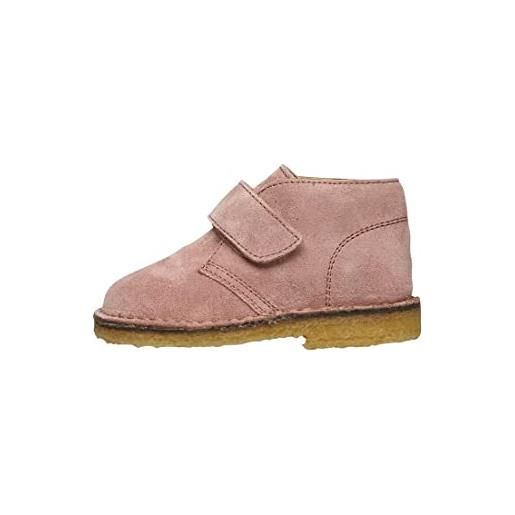 Naturino choco-desert boots in suede, rosa 25