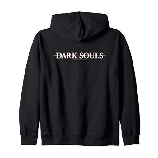 Dark souls logo felpa con cappuccio