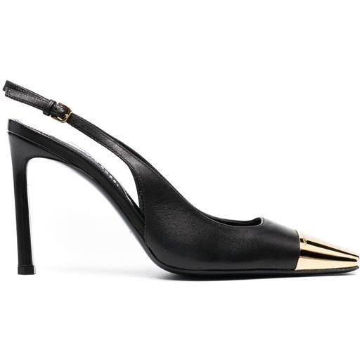 Sergio Rossi pumps con cinturino posteriore - nero