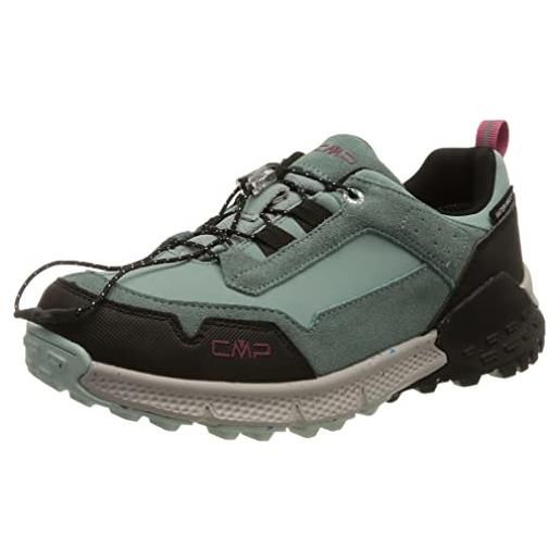 CMP hosnian low wmn wp hiking shoes, scarpe da trekking donna, mineral green, 41 eu