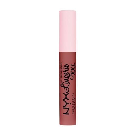 NYX Professional Makeup lip lingerie xxl rossetto liquido opaco a lunga tenuta 4 ml tonalità 05 stripped down