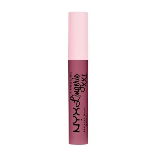 NYX Professional Makeup lip lingerie xxl rossetto liquido opaco a lunga tenuta 4 ml tonalità 16 unlaced