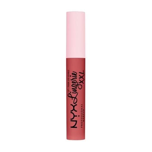 NYX Professional Makeup lip lingerie xxl rossetto liquido opaco a lunga tenuta 4 ml tonalità 03 xxpose me