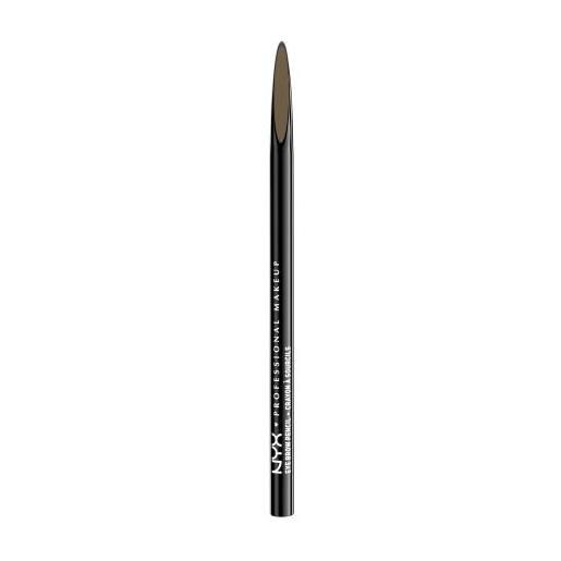 NYX Professional Makeup precision brow pencil matita per sopracciglia con un pennello 0.13 g tonalità 02 taupe