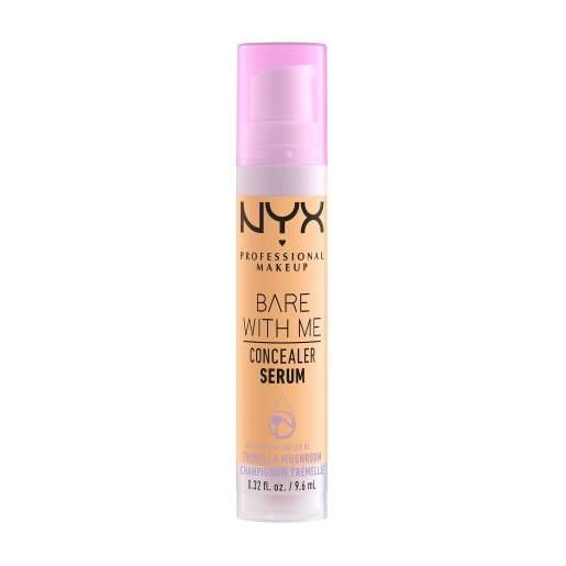 NYX Professional Makeup bare with me serum concealer correttore idratante e di media copertura 9.6 ml tonalità 05 golden