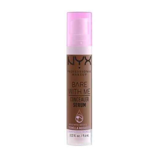 NYX Professional Makeup bare with me serum concealer correttore idratante e di media copertura 9.6 ml tonalità 12 rich