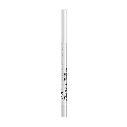 NYX Professional Makeup epic wear liner stick eyeliner altamente pigmentato 1.21 g tonalità 09 pure white