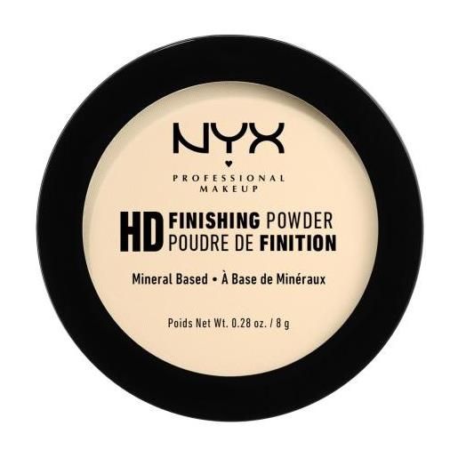 NYX Professional Makeup high definition finishing powder cipria minerale 8 g tonalità 02 banana