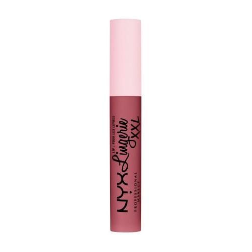 NYX Professional Makeup lip lingerie xxl rossetto liquido opaco a lunga tenuta 4 ml tonalità 04 flaunt it