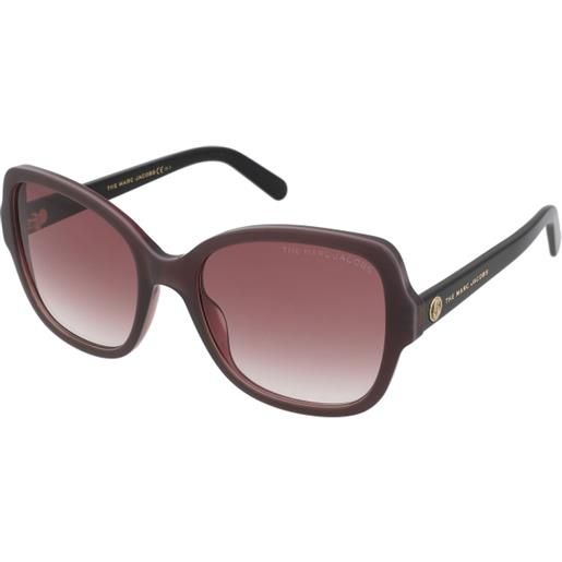 Marc Jacobs marc 555/s 7qy/3x | occhiali da sole graduati o non graduati | prova online | plastica | farfalla, ovali / ellittici | viola | adrialenti