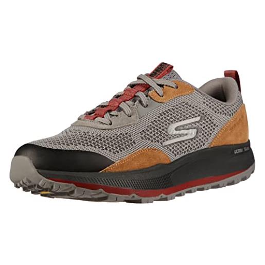 Skechers 220149 gycc, scarpe da trekking uomo, antracite arancione nero, 41 eu