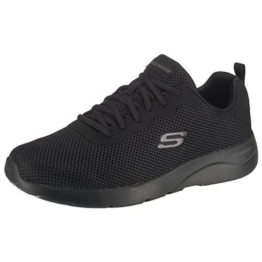 Skechers dynamight 2.0- rayhill, scarpe da ginnastica uomo, nero black 1, 44 eu