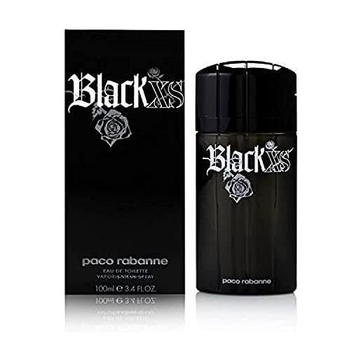 Paco Rabanne black xs eau de toilette, donna, 100 ml
