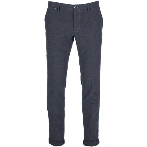 MASON'S | pantaloni chino new york stretch grigio blu