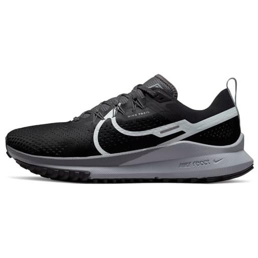 Nike pegasus trail 4, scarpe da corsa su sentieri uomo, nero (black aura dark grey wolf grey), 47.5 eu