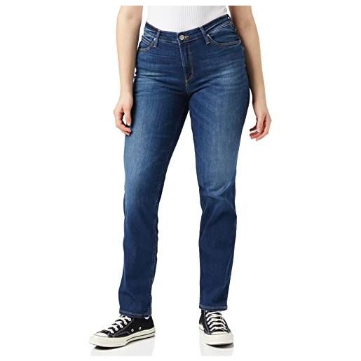 Lee marion straight, jeans, donna, blue night sky, 30w / 33l
