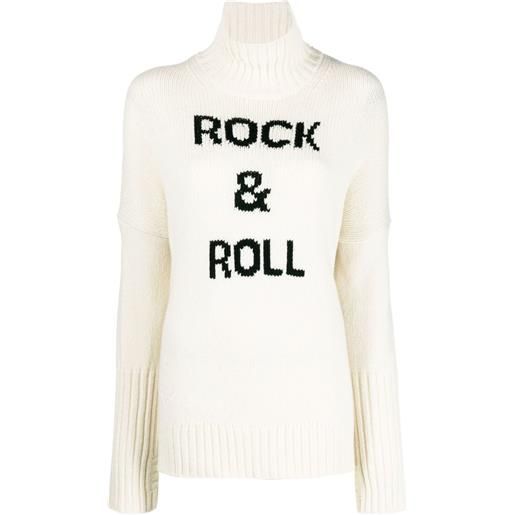 Zadig&Voltaire maglione rock & roll a collo alto - toni neutri