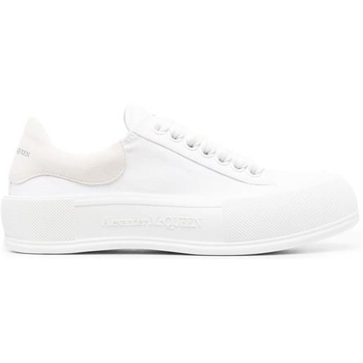 Alexander McQueen sneakers deck - bianco