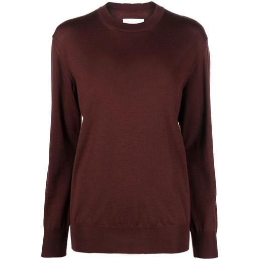 Jil Sander maglione girocollo - marrone