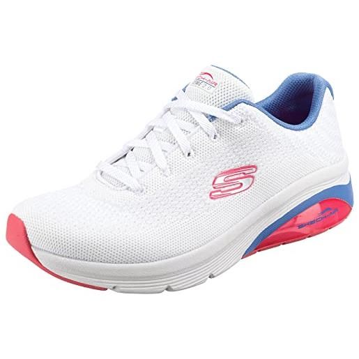 Skechers skech-air extreme 2.0 classic vibe, sneaker donna, black mesh trim, 37.5 eu