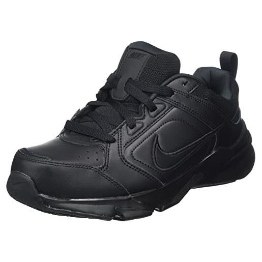 Nike defy all day, men's training shoes (extra wide) uomo, black/black-black, 47 eu