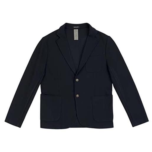 Gianni Lupo gn21591 giacca in maglia, navy, 50 uomo