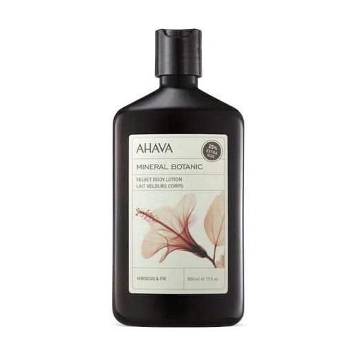 AHAVA SRL ahava mineral botanic crema corpo hibiscus e fico 500ml
