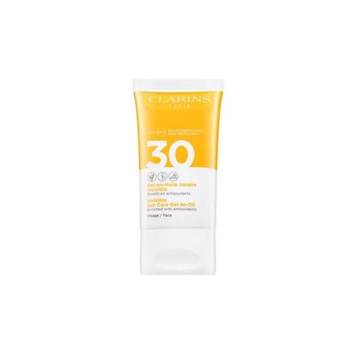Clarins sun care gel-to-oil spf 30 face gel abbronzante spf 30 50 ml