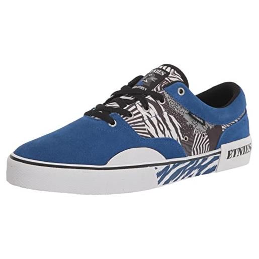 Etnies factor, scarpe da skateboard uomo, blu, nero, bianco, 42 eu