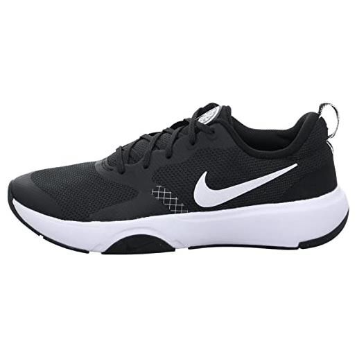 Nike city rep tr, men's training shoes uomo, black/white-dk smoke grey, 47.5 eu