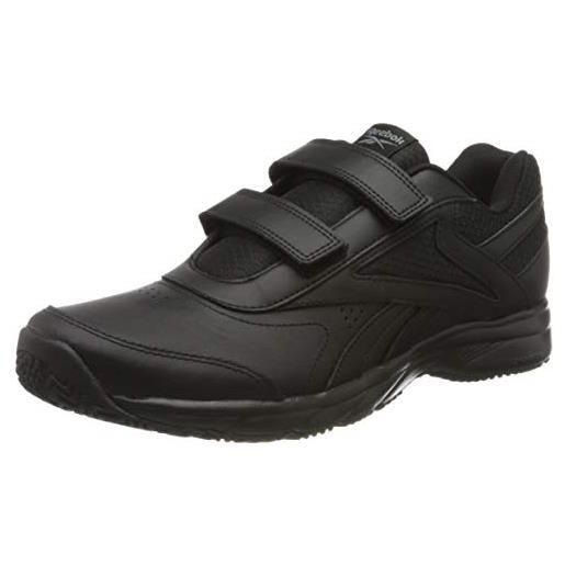 Reebok uomo work n cushion 4.0 kc scarpe da ginnastica, black/cold grey 5/black, 43 eu