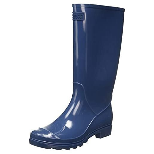 Regatta wenlock' pvc waterproof eva footbed walking wellington boots, stivali in gomma donna, dark cerise, 40.5 eu