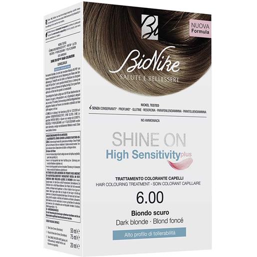 BioNike Capelli bio. Nike shine on hs - plus trattamento colorante 6.00 biondo scuro