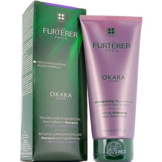 Rene Furterer okara silver shampoo anti-ingiallimento 200ml