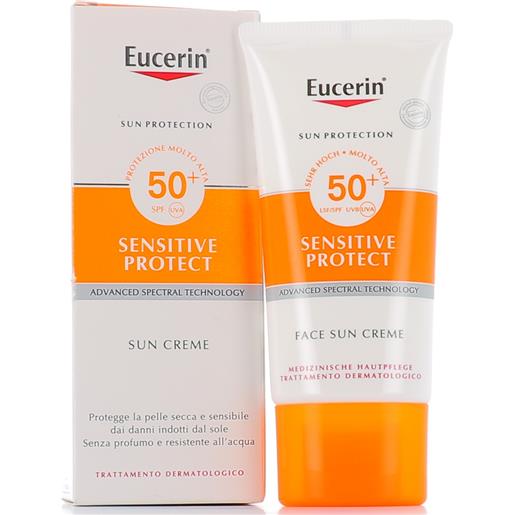 Eucerin sun viso crema sensitive protect spf50+ 50ml