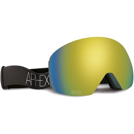 Aphex styx ski goggles frame nero revo gold/cat3+yellow/cat1