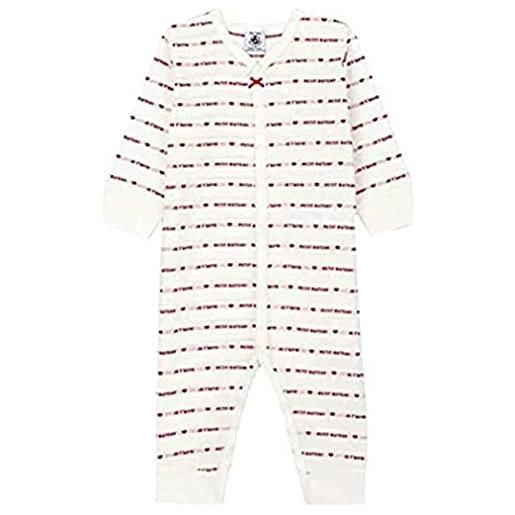 Petit Bateau a052o set di pigiama, marshmallow/terkuit, 24 mois unisex-bimbi
