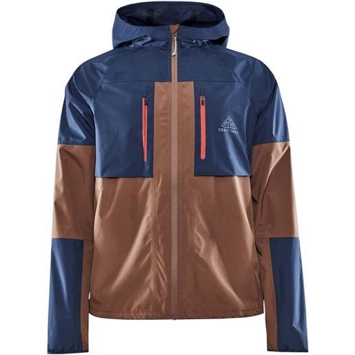 Craft pro trail hydro jacket blu s uomo