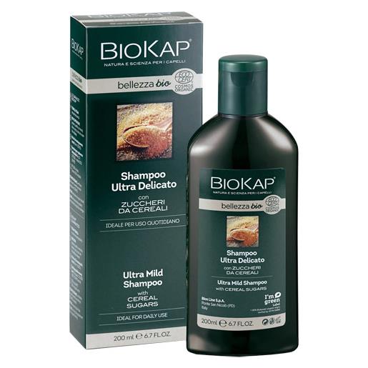 BIOS LINE SpA biokap bellezza bio shampoo ultra delicato cosmos ecocert 200 ml