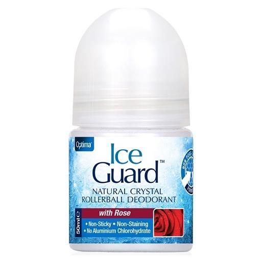 OPTIMA NATURALS Srl ice guard deodorante roll on rose 50 ml