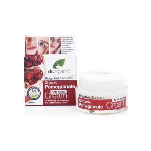 OPTIMA NATURALS Srl dr organic pomegranate melograno cream anti aging crema viso anti-age 50 ml