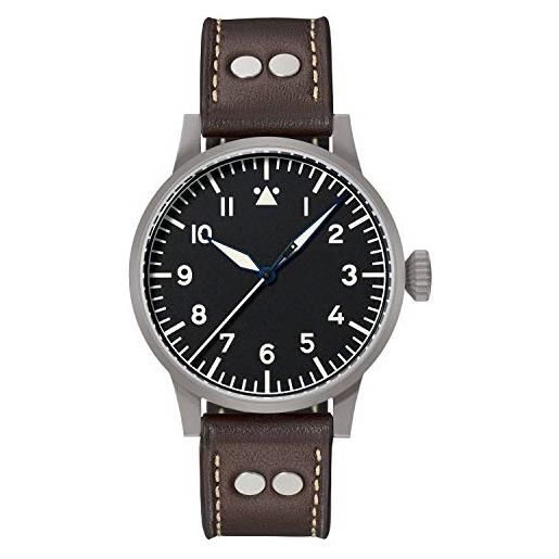 Laco orologio da aviatore originale heidelberg made in germany - 39 mm ø orologio automatico di alta qualità - qualità unica. Lavorazione straordinaria - dal 1925. 