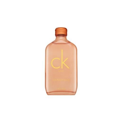 Calvin Klein ck one summer daze eau de toilette unisex 100 ml