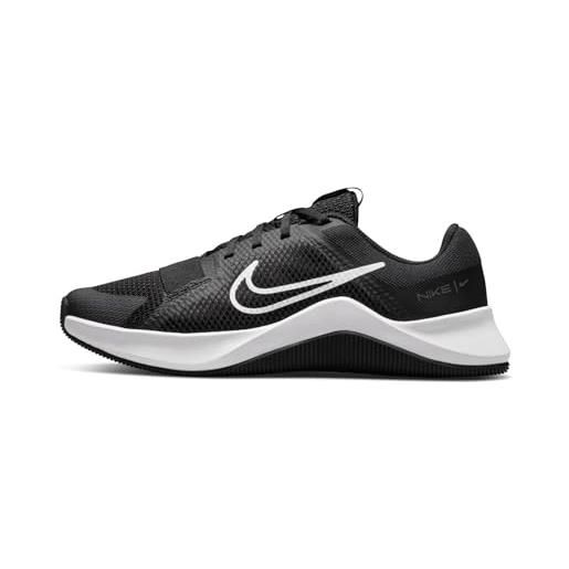 Nike mc trainer 2, scarpe da allenamento donna, nero (black white iron grey), 37.5 eu