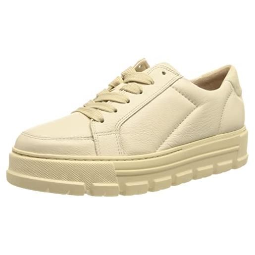 Paul Green masterc/s. Suede, sneakers donna, biscuit/ivory, 37.5 eu