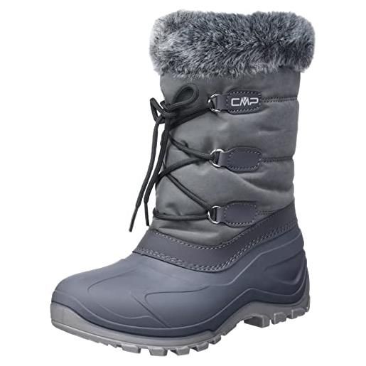 CMP nietos low wmn snowboot shoes, scarpe da camminata, donna, blu (blu iris), 39 eu